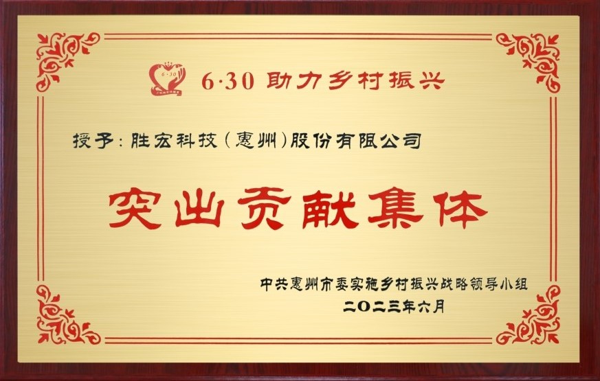 多宝电竞科技荣获乡村振兴“突出贡献集体”奖